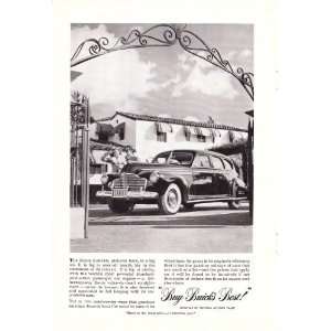   Ad Buick Limited 165hp Sedan Buy Buicks Best Original Vintage Car Ad