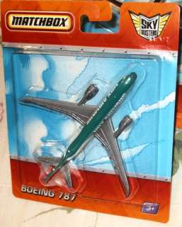 MATCHBOX SKYBUSTERS GREEN BOEING 787 MBX AIRWAYS MIP  