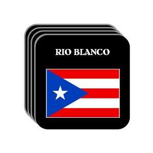  Puerto Rico   RIO BLANCO Set of 4 Mini Mousepad Coasters 
