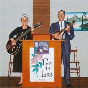  Sadie and Lawrence Sing For Jesus, Original Painting 