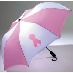  Pink Ribbon Breast Cancer Awareness 42 Folding Umbrella 