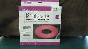 Inflatable Donut Ring Cushion 18 RELIEVE TAILBONE PAIN  