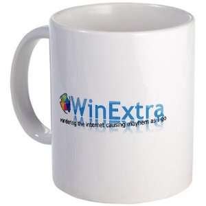  WinExtra Winextra mug logo Mug by  Kitchen 