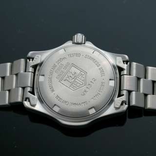 Perfect Condition LADIES TAG HEUER 2000 PROFESSIONAL DATE  