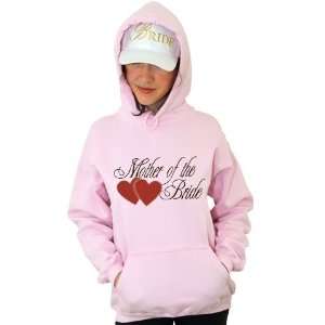  Mother of Bride Hooded Pullover Sweatshirt (Size large 