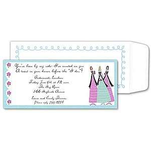  Bridesmaids Invitation Wedding Invitations Health 