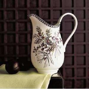   : Lenox Etchings Catherine McClung 10 Large Pitcher: Home & Kitchen