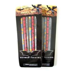  Batman Begins  Batman 12 pcs Pencil sets (2 packs) Toys 