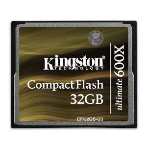  Kingston 600x High speed CF Card 32GB 90M /S SLC Camera 