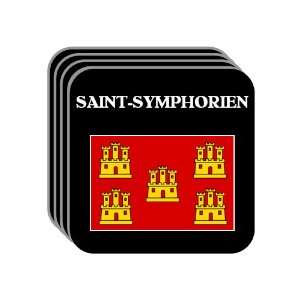 Poitou Charentes   SAINT SYMPHORIEN Set of 4 Mini Mousepad Coasters