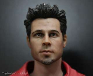 ToysHeadquarters Brad Pitt 1/6 Figure Head Sculpt @@ Fight Club 
