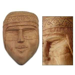  Wood mask, Shipibo Woman