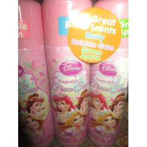 : Disney Princess Foam Soap Pack of 3 Great Scents Berry, Bubble Gum 