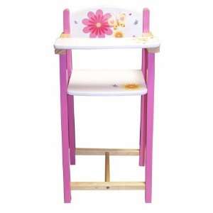   Phoenix Custom Promotions 22183 18 in. Wooden High Chair: Toys & Games