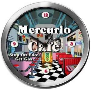  MERCURIO 14 Inch Cafe Metal Clock Quartz Movement Kitchen 