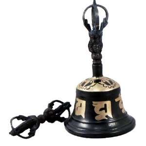  Tibetan Buddhist Large Bell and Dorje Set 