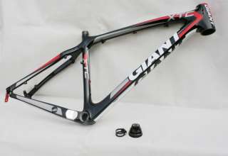 New 2012 Giant XTC Composite 1 MTB Carbon Frame 17 C T S 26 Red 1.5 
