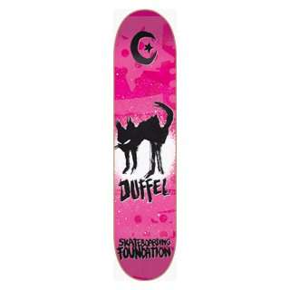   Foundation Skateboards Duffel F ink Blot Deck 8.0