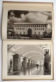 1957 Russia ARCHITECTURE of LENINGRAD Great Album Book  