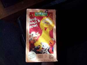 Sesame Songs Sing, Hoot & Howl with the Sesame Street Animals (VHS 