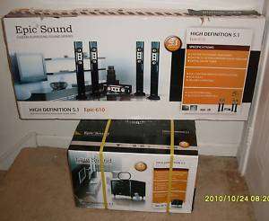 NEW EPIC SOUND EPIC 610 HIGH DEFINITION 5.1  