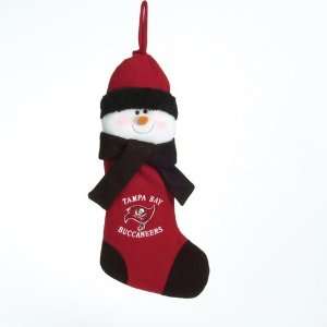  22 NFL Tampa Bay Buccaneers Snowman Christmas Stocking 