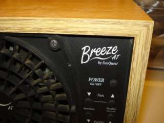 Breeze AT HF Air Purifier by Ecoquest /WORKS BUT PURIFIER NEEDS REPAIR 