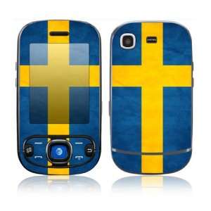    Samsung Strive Decal Skin Sticker   Flag of Sweden 