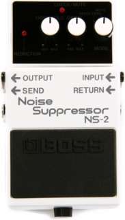 BOSS NS 2 Noise Suppression Guitar Pedal Features at a Glance: