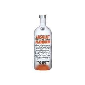  Absolut Mandrin Vodka   1L Grocery & Gourmet Food