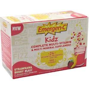 Alacer Corp. Emergen C Kidz, Strawnana Berry Blast, 30 packets [0.3 oz