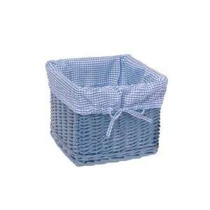  Burlington Baby Small Willow Basket Set in Blue with Blue 