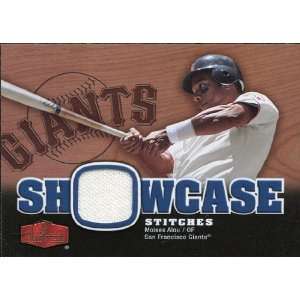   2006 Flair Showcase Stitches #MA Moises Alou Jsy Sports Collectibles