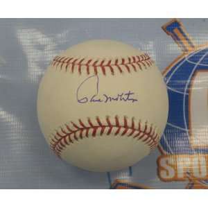  Paul Molitor Signed Ball   Official   Autographed 