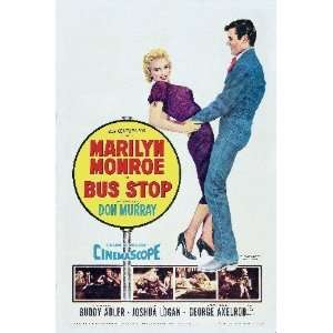  Bus Stop Movie Poster 2ftx3ft Marilyn Monroe
