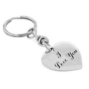   You Heart Key Ring with Presentation Box. Made in the USA Jewelry
