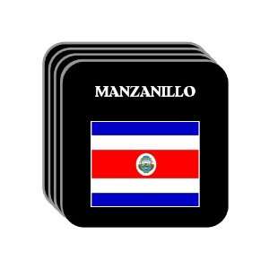  Costa Rica   MANZANILLO Set of 4 Mini Mousepad Coasters 