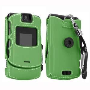  Superior Communications Superior Green Leather Shell for 