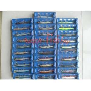  sample set for tuna terminator minnow fishing lure140s 