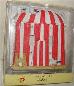 LAURA ASHLEY SEASIDE LIFESTYLES LIGHT SWITCH COVER DECO  