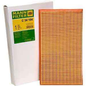  Mann Filter C34 104 Air Filter: Automotive