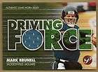 MARK BRUNELL 2002 02 TOPPS PRISTINE DRIVING FORCE GAME 