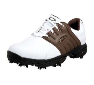 Oakley Servodrive White Brw Wide 8.5 US Mens Golf Shoes  