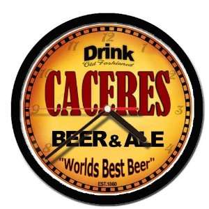  CACERES beer and ale cerveza wall clock: Everything Else