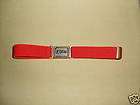 Childrens Kids Elastic Belt Orange 1 Inch Magnet Buc NW