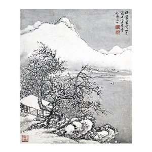  Cai Jia   Landscape Winter Giclee Canvas