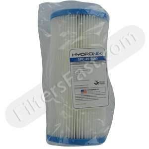  Hydronix 10 Big Blue Pleated Filter   5 Micron: Home 