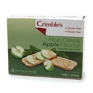 Mrs Crimbles Rice Cakes, Apple, 4.9 oz:  Grocery & Gourmet 
