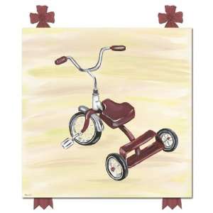  Classic Red Tricycle Canvas Art: Arts, Crafts & Sewing