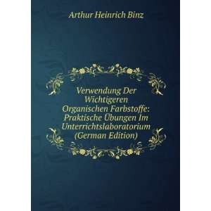   (German Edition) (9785874888015) Arthur Heinrich Binz Books